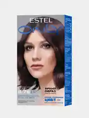 Стойкая краска-гель для волос ESTEL ONLY, светлый шатен, коричнево-фиолетовый