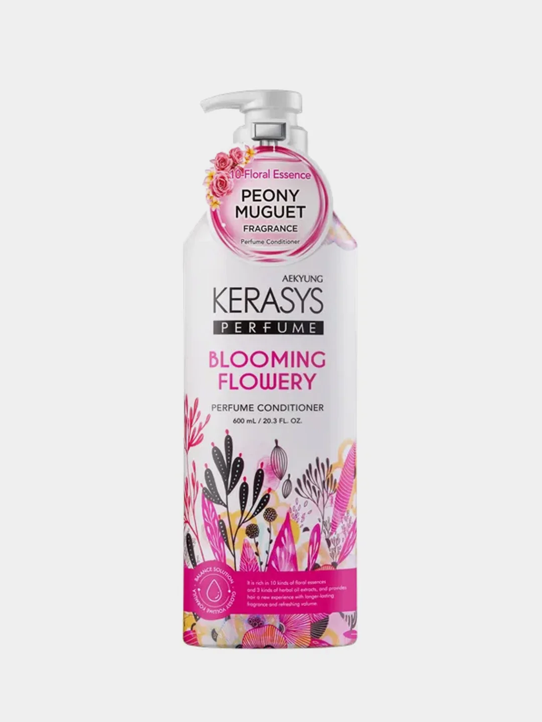 Кондиционер-бальзам Kerasys для волос Флер, 600 мл