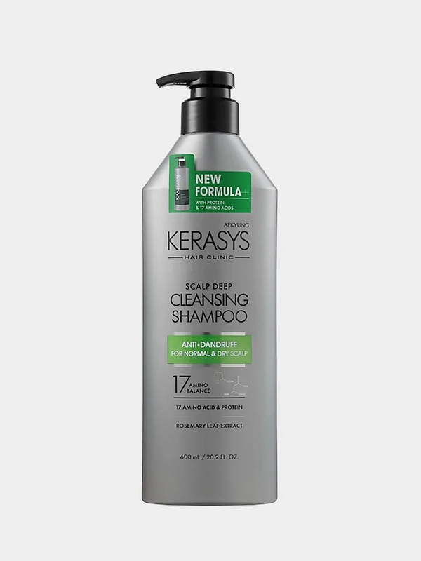 Шампунь Kerasys Лечение кожи головы Освежающий, 600 г