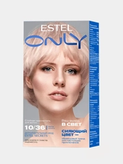 Стойкая краска-гель для волос ESTEL ONLY  "Светлый блондин", 10/36, 125 мл
