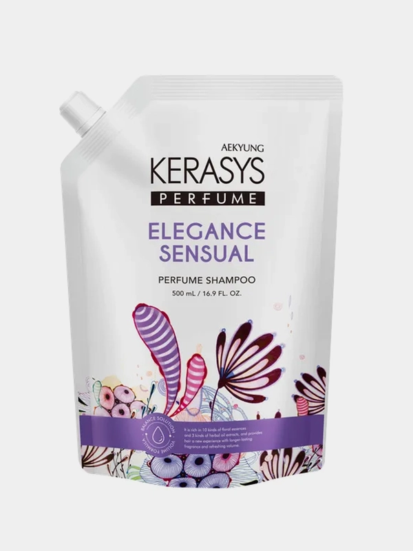 Kerasys Шампунь для волос Элеганс (запасной блок) 500мл