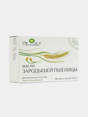 БАД к пище Mirrolla "Масло зародышей пшеницы", 330 мг, 100 капсул