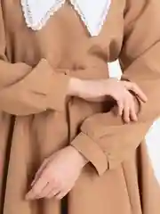 Бежевый платье женское