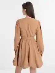 Бежевый платье женское