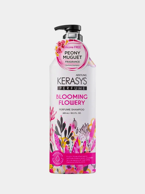 Шампунь для волос Kerasys Флер, 600 мл