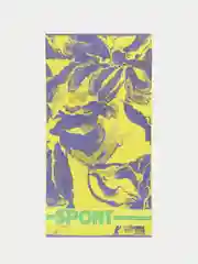 Полотенце махровое банное 50х90 см 100% хлопок 460 гр/м2  желтый Cleanelly Sport Спорт