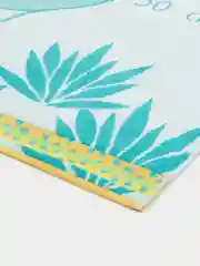 Полотенце детское махровое банное 100х150 см, 100% хлопок 460 гр/м2 Cleanelly Kids Джунгли