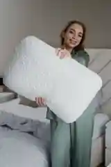 Подушка анатомическая Асветида Silver 40*60 с эффектом памяти