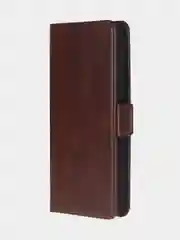 Терракотовый чехол-книжка для Tecno Pova 6 Neo из высококачественной искусственной кожи