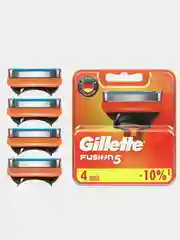 Сменные кассеты Gillette Fusion5, 4 штуки