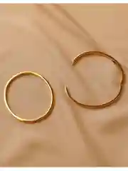 Браслет женский "Элеганс", жесткий, каркасный, браслет кольцо