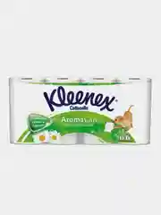 Туалетная бумага Kleenex "Нежная ромашка", 3 слоя, 8 рулонов