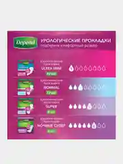 Впитывающее нижнее белье Depend для мужчин L/XL, 48-54, 9 штук
