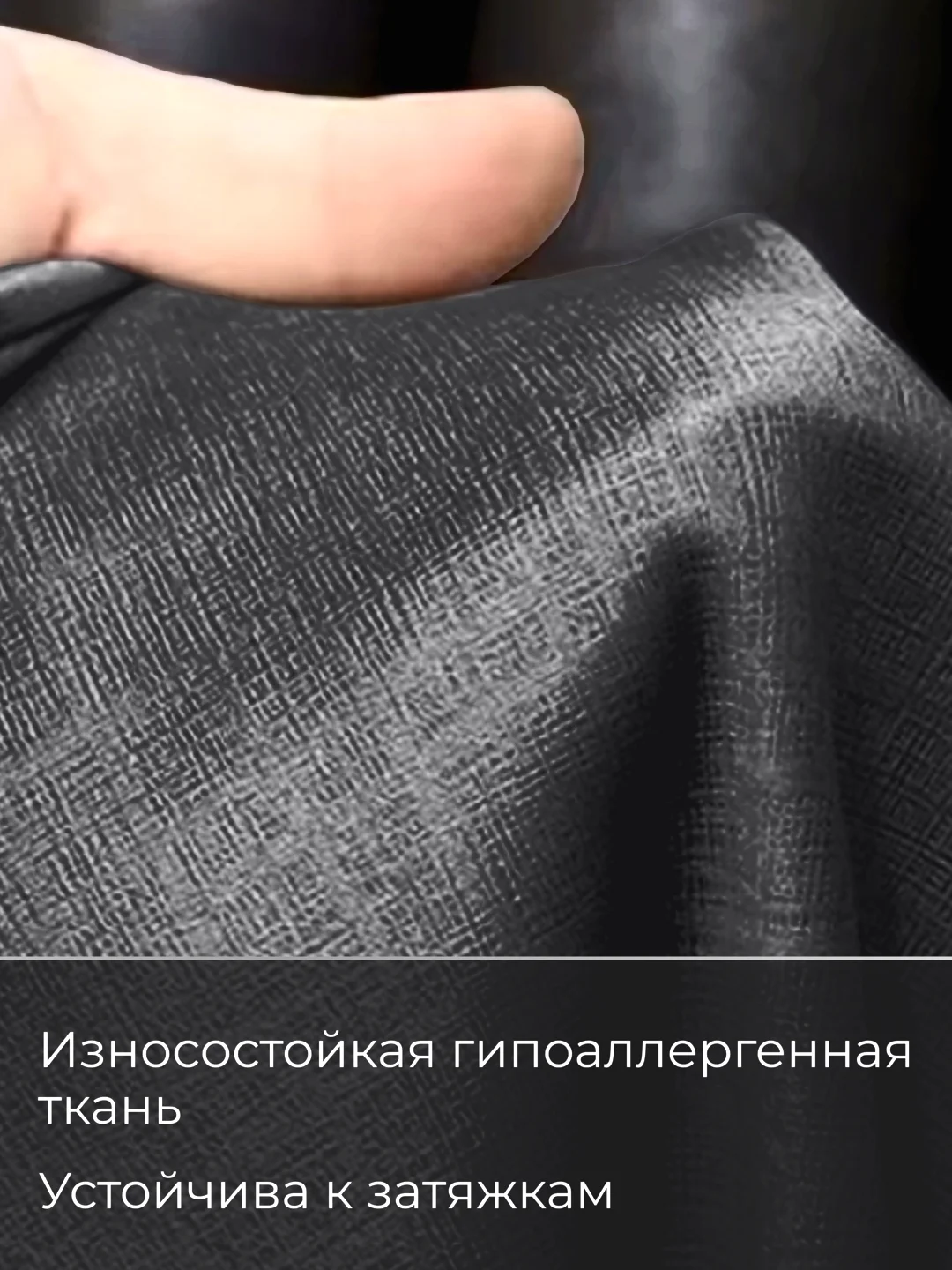 Тёмно-серый шторы на окна Блэкаут, комплект штор из 2 портьеры по 1,5 м