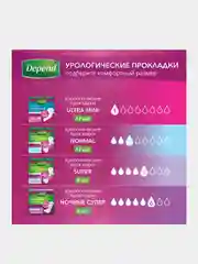 Впитывающее нижнее белье Depend для женщин M/L, 44-50, 10 штук