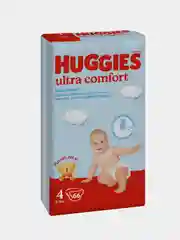 Подгузники Huggies Ultra Comfort для мальчиков 8-14кг, 4 размер, 66шт