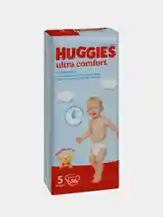 Подгузники Huggies Ultra Comfort для мальчиков 12-22кг,5 размер, 56шт