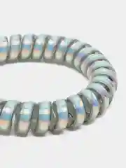 Серый резинка-пружинка для волос, 5 см