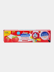 Паста зубная LION Kodomo, для детей с 6 месяцев, с ароматом клубники, 65 г