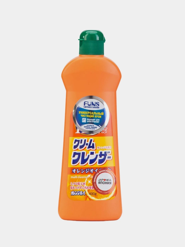 Крем чистящий Japonica FUNS Orange Boy, универсальный, с ароматом апельсина, 400 мл