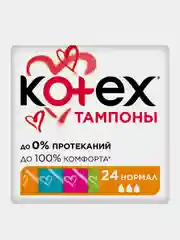 Тампоны Kotex Нормал, 24шт.