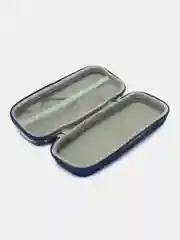 Темно-синий пенал школьный для мальчиков, девочек на молнии, 3D