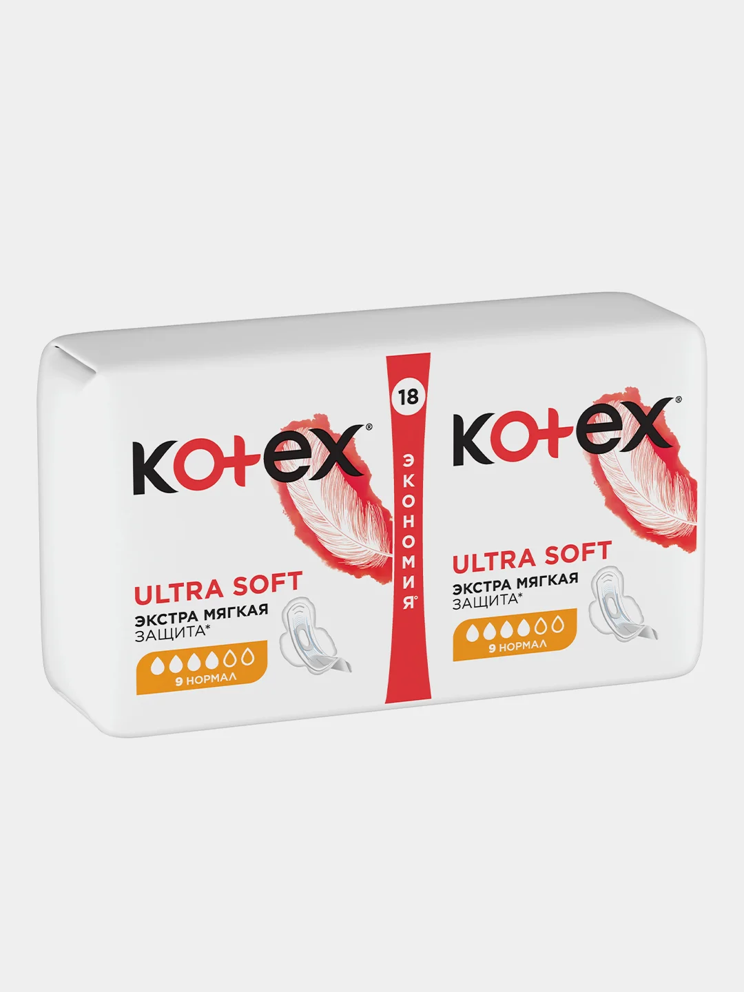 Гигиенические прокладки Kotex Soft Нормал, 18шт.