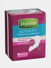 Прокладки DEPEND Ultra Mini для женщин, 12 шт.