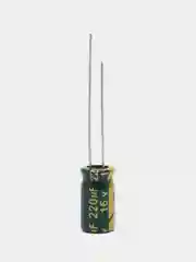 220мкФ 16в Конденсатор электролитический 220UF 16V 105C 6х11мм