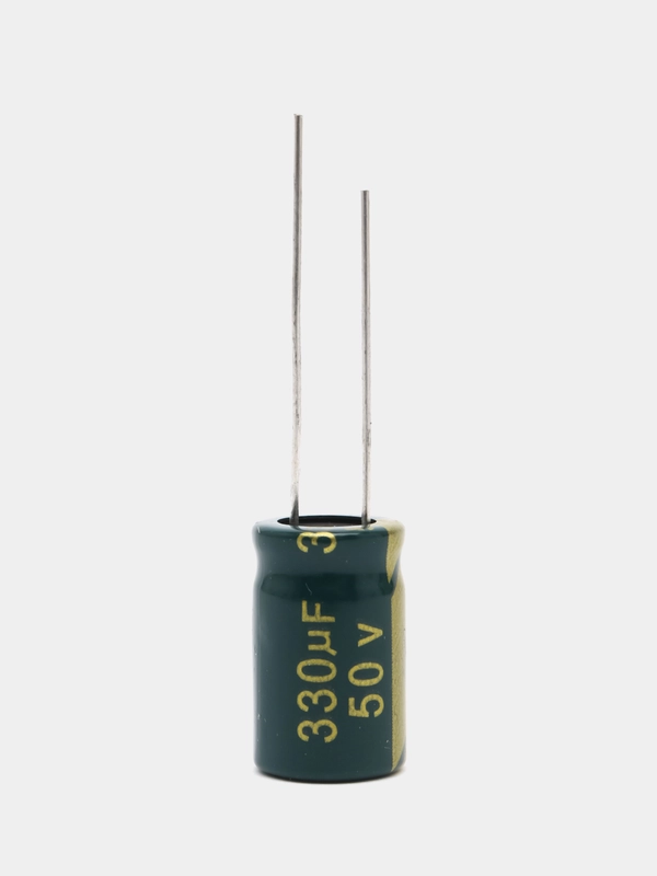 330мкФ 50в Конденсатор электролитический 330UF 50V 105C 10х17мм