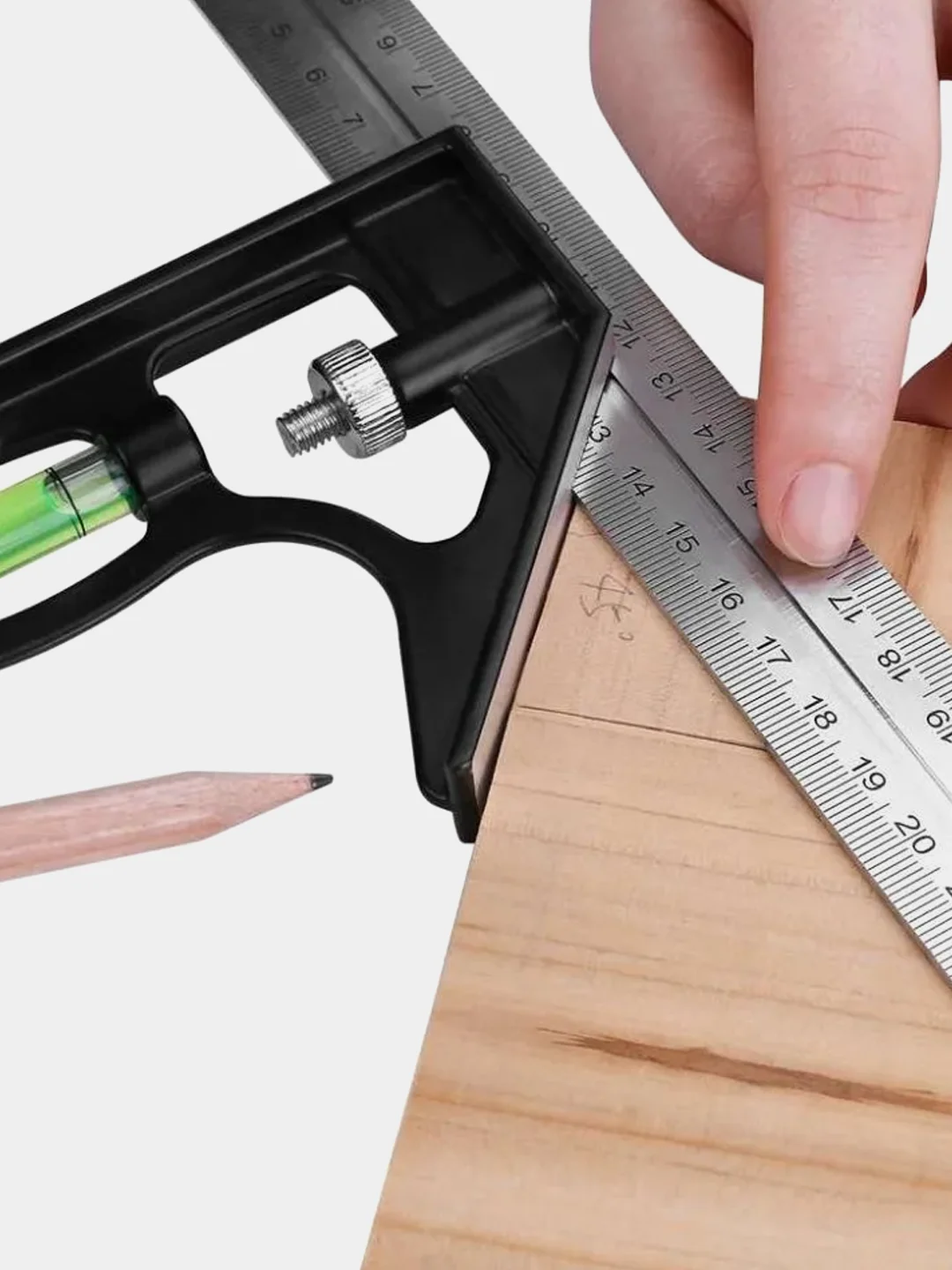 Угольник строительный, Deko DKM300, 30 см