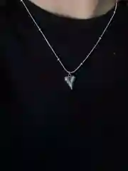 Серебряный женская цепочка с кулоном "Сияние любви", цепочка на шею, ожерелье, кулон, чокер