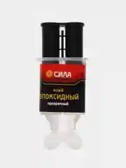 Универсальный эпоксидный клей для металла, дерева, керамики, платика, стекла СИЛА в шприце