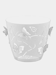 Горшок для орхидей Plast Team Butterflies, со вставкой, с дренажными отверстиями, 2,5 л