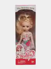 Серебряный кукла с аксессуарами / Шарнирная кукла 25 см / 3D глаза / Кукольный набор