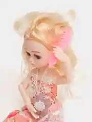 Коралловый кукла с аксессуарами / Шарнирная кукла 25 см / 3D глаза / Кукольный набор