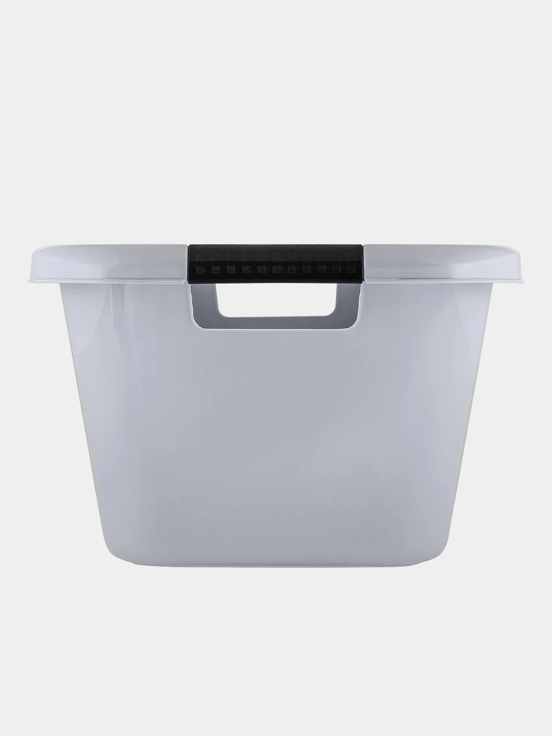 Таз Plast Team LICA, с ручками, прямоугольный, 30 л, серый шторм