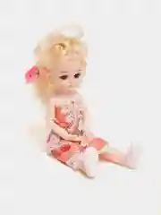 Коралловый кукла с аксессуарами / Шарнирная кукла 25 см / 3D глаза / Кукольный набор