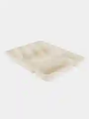 Лоток для столовых приборов Plast Team, молочный туман, 330х260х43 мм