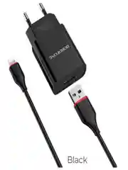 Сетевое зарядное устройство, Borofone для айфона и андроид, Type-C, быстрая зарядка
