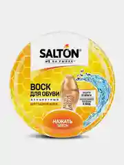 Воск для обуви Salton, для гладкой кожи, в банке, бесцветный, 75 мл