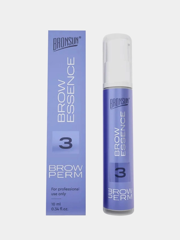 Состав №3 для укладки бровей Innovator Cosmetics BROW ESSENCE BRONSUN, 10 мл