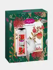 Подарочный набор Сamay, гель для душа 250мл, мочалка