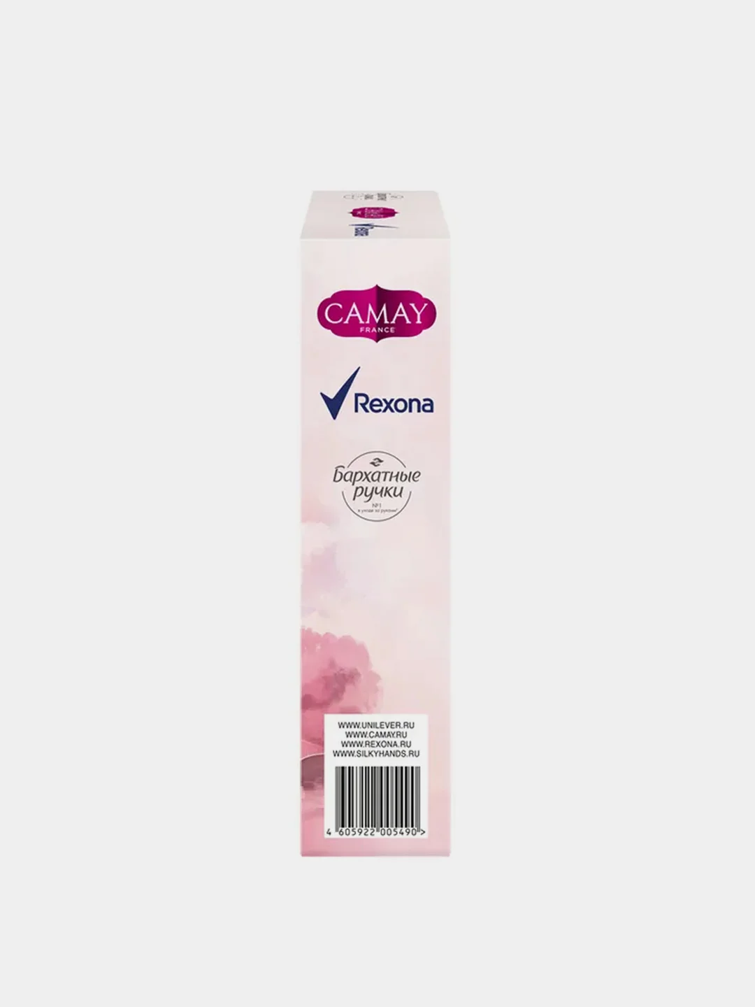 Подарочный набор Сamay+Rexona+Бархатные Ручки, гель 250 мл, дезодорант 50 мл, крем 80 мл