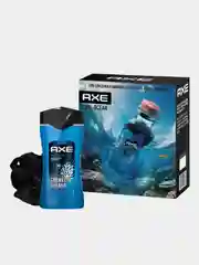 Подарочный набор AXE, гель для душа 250 мл, мочалка