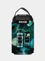 Подарочный набор AXE , дезодорант 150 мл, гель для душа 400 мл, косметичка