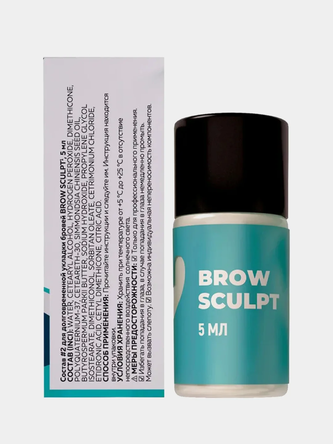 Состав для долговременной укладки бровей Innovator Cosmetics BROW SCULPT, 5 мл