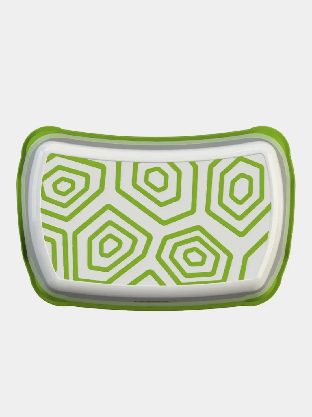 Подставка для ног KidPlast Aster, бело-зеленая