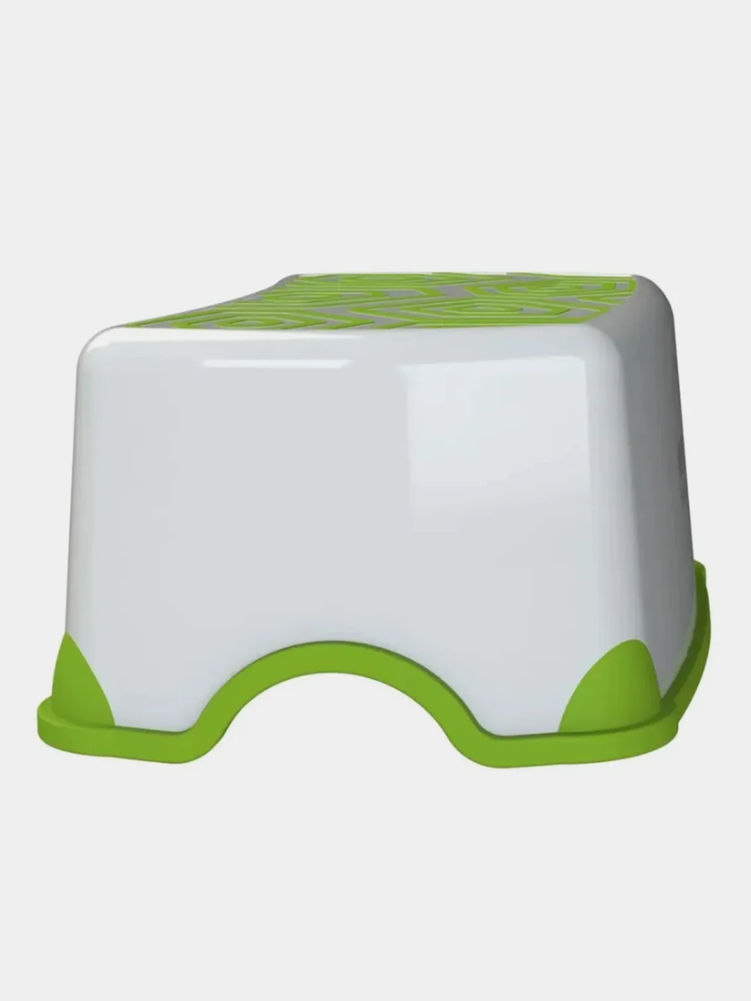 Подставка для ног KidPlast Aster, бело-зеленая
