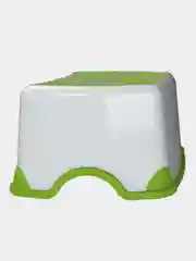 Подставка для ног KidPlast Aster, бело-зеленая